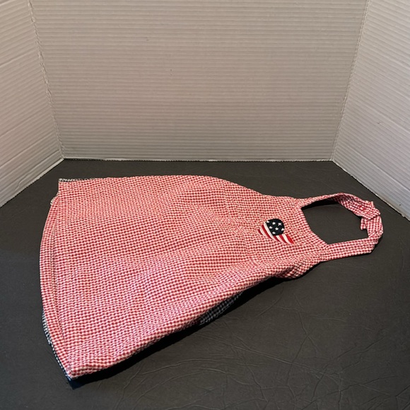 Baby Crew Sz 18M Patriotic Seersucker Dress - Picture 6 of 8